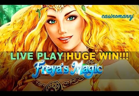 FREYA’S MAGIC SLOT  *YOU GOTTA SEE THIS* HUGE WIN! – Slot Machine Bonus