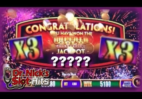 **SUPER BIG WIN!!!/BONUSES!!!** Wonder 4 Wheel Buffalo Gold Slot Machine