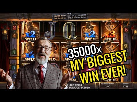 NEW RECORD WIN €300K – X35000 – DEAD OR ALIVE 2 (Online Slot Game)