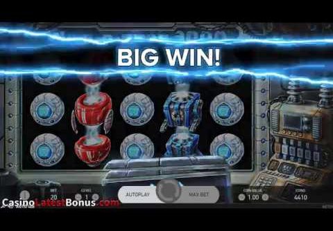 WILD-O-TRON 3000 slot from NetEnt (FREESPINS, BONUSES, BIGWIN, MEGAWIN, SUPERBIGWIN)