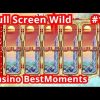 Casino BestMoments | TOP5 Biggest Wins #18  Full Screen Wild. Super Mega Big Win!