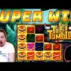 MEGA BIG WIN in Tiki Tumble slot