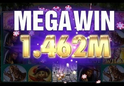 Wizard Of Oz, online casino Slot. Got the Mega Win