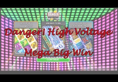 Danger! High Voltage Mega Win | Big Time Gaming | Casumo Casino