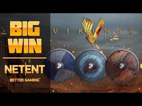 Big win in Vikings Slot | NetEnt