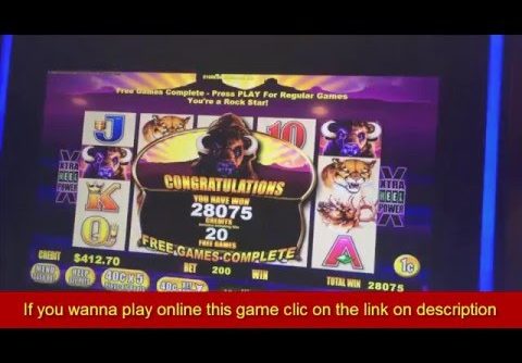 Buffalo Slots MEGA WIN JACKPOT TOP 5 BEST PLAYS SLOT MACHINE