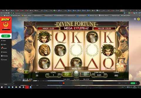 Biggest Win On  Rizk Ever! Divine Fortune Slot –   Rizk Casino