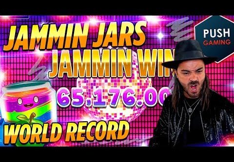 ROSHTEIN  win 75.000 € New World Record Jammin Jars slot – Top 5 Best Wins on Push Gaming