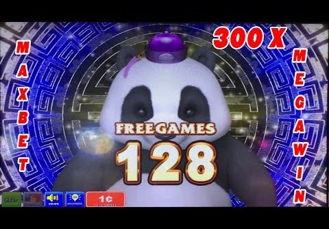 $$$$  Panda Spirit Max Bet Slot bonus  128 FREE GAMES MEGA WIN $$$$