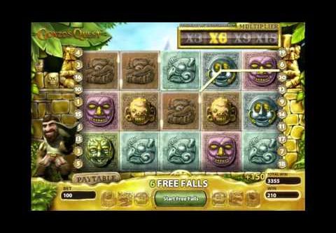 Online Slots Free Spins & £23,410 Mega Big Win | Gonzo’s Quest