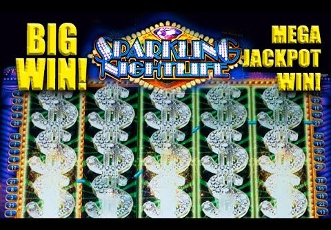 SPARKLING NIGHTLIFE Slot – BIG WIN! – MEGA PROGRESSIVE WIN! – Slot Machine Bonus