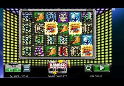 Danger High Voltage Online Slot – 40P – SUPER MEGA WIN!