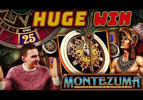 HUGE WIN on Montezuma Slot (FINALLY) – £4.50 Bet