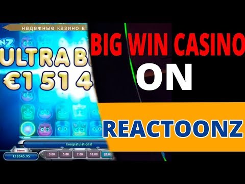 MEGA BIG WIN ON REACTOONZ. SUPER RECORD WIN CASINO ONLINE IN SLOT MACHINES