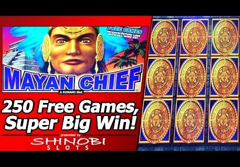 Mayan Chief Slot – 250 Free Games, Super Big Win, First-Spin Bonus!