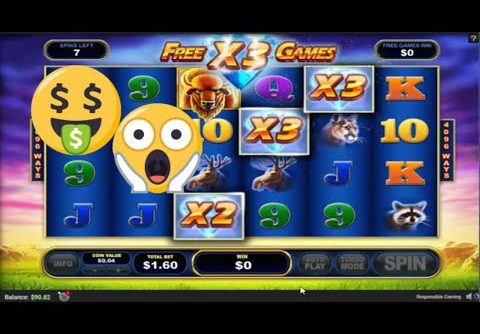 Buffalo Blitz BIG WIN Online Slot! Buffalo Blitz free spins. Online slot.