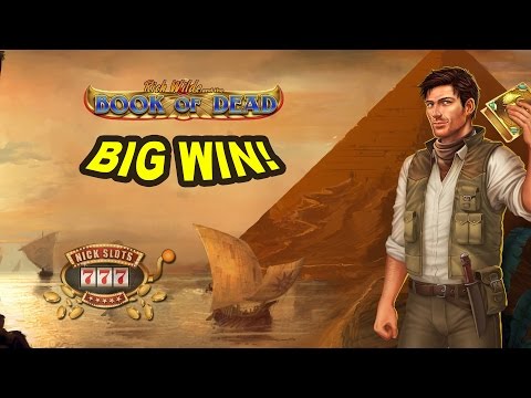 BIG WIN on Book of Dead Slot – £10 Bet!