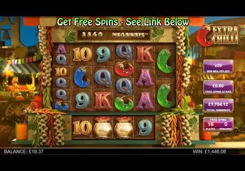 Extra Chilli Slot World Record Win And This Is Epic Win / Best Bonus And x2192 Win