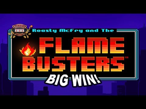 BIG WIN on Flame Busters Slot – £5 Bet!