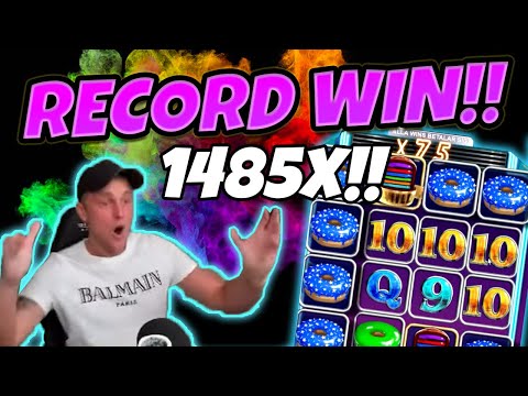RECORD WIN!!! Donuts Big win – Casino – Huge win on Online slots