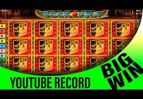 TOP 5 BIGGEST WIN ON BOOK OF RA SLOT JACKPOT RECORD WIN!!!