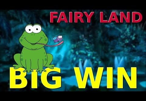 Big win slot machine FAIRY LAND (mobile version)