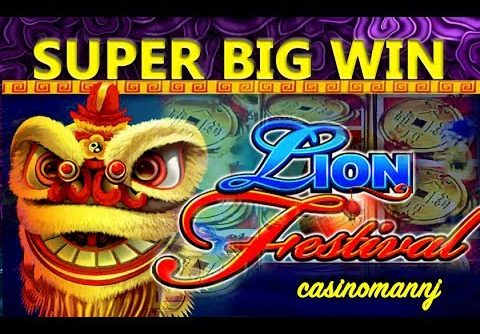 *SUPER BIG WIN* – LION FESTIVAL SLOT – MULTI-SPINNING & WINNING! – Slot Machine Bonus