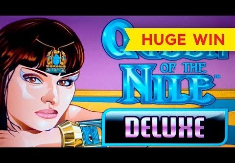 HUGE WIN! Queen of the Nile Deluxe Slot – MAX BET BONUS!