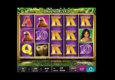 Island Eyes Slot Machine – Winning at online casino! MEGA WIN!