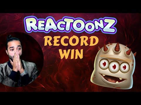 BIG RECORD on Reactoonz – 77K WIN – (Slots online)