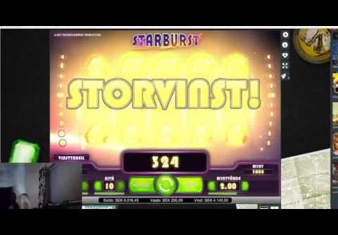 Starburst slot machine mega win comeback – From 500 to 10000