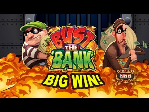 BIG WIN on Bust the Bank Slot – £1.80 Bet