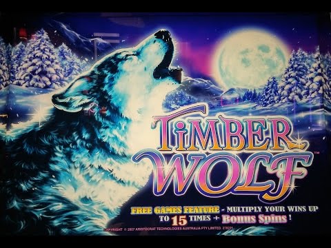 HUGE FRIGGIN WIN On TIMBER WOLF SLOT MACHINE!  PECHANGA CASINO