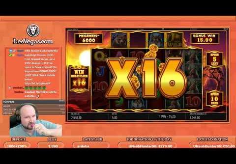 Buffalo Rising MegaWays Slot Gives Super Big Win!!