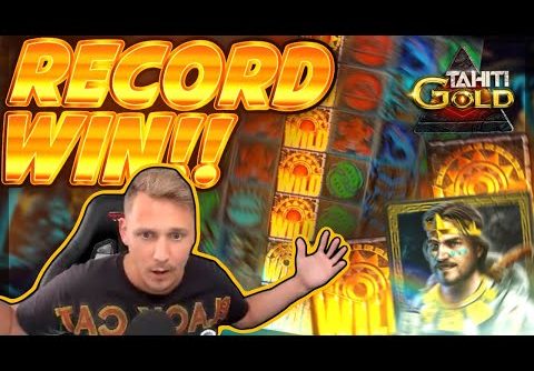 RECORD WIN!! Tahiti Gold BIG WIN – Epic Win on Online Slot from Casinodady