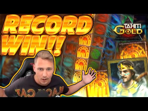 RECORD WIN!! Tahiti Gold BIG WIN – Epic Win on Online Slot from Casinodady