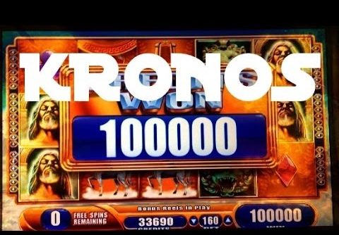 KRONOS slot machine HUGE MEGA BIG WIN BONUS!