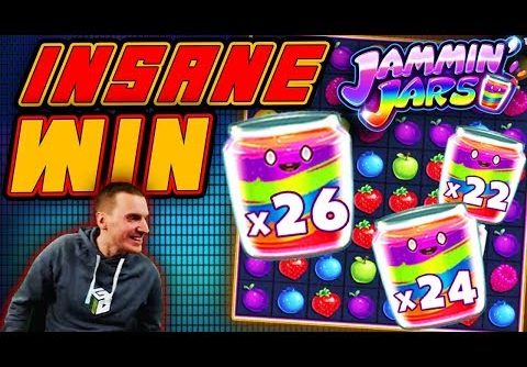 INSANE WIN on Jammin Jars’ Slot – £4 Bet