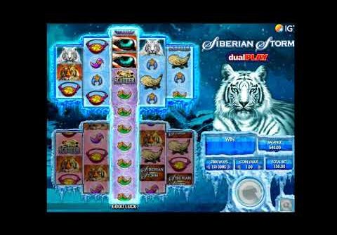 Siberian Storm Slot MEGA BIG WIN!!!