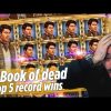 ROSHTEIN Top 5 Record  Wins on Book of Dead slot