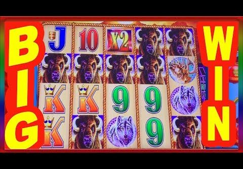 ** BIG WIN ON WONDER 4 BUFFALO GOLD ** SLOT LOVER **