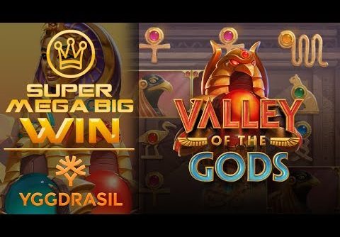 Epic Mega Win!!! Bonuses in slot – Valley of the Gods Slot! Big Win!!!