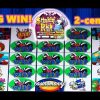 2-cent STINKIN’ RICH SLOT – BIG WIN!!! – Slot Machine Bonus