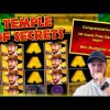 TEMPLE OF SECRETS SLOT! Retriggers For A Big Win!