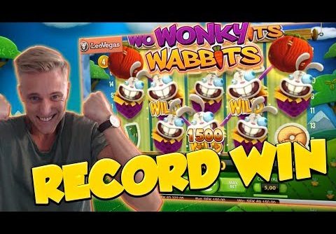 RECORD WIN!!! Wonky wabbits 15€ bet Big win – Casino – Huge Win (WILDLINE)