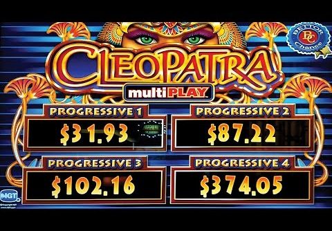 MAJOR PROGRESSIVE! Cleopatra multiPLAY Slot – BIG WIN, YES!