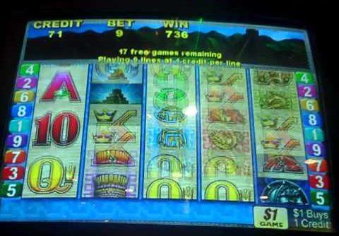 $9 bet Sun and Moon Slot Machine Bonus BIG BIG WIN!!!!