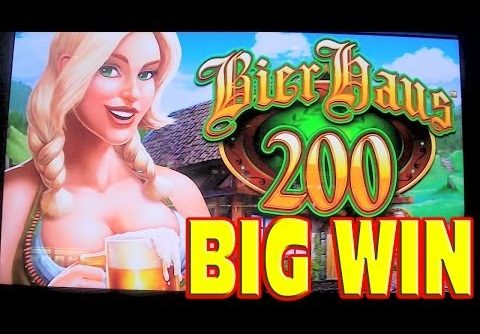 Bier Haus 200 – MEGA BIG WIN – Las Vegas Slot Machine BONUS + RETRIGGER