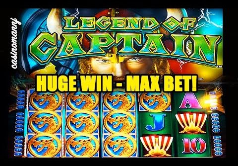MAX! – Legend of Captain Slot – HUGE SLOT WIN!! – SUPER MEGA WIN – Slot Machine Bonus