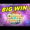 BIG WIN ON OPAL FRUITS SLOT !! – ONLINE CASINO GAME